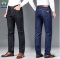 STRAIGHT REGULAR BLUE STRETCH DENIM TROUSERS (PACK OF 2)