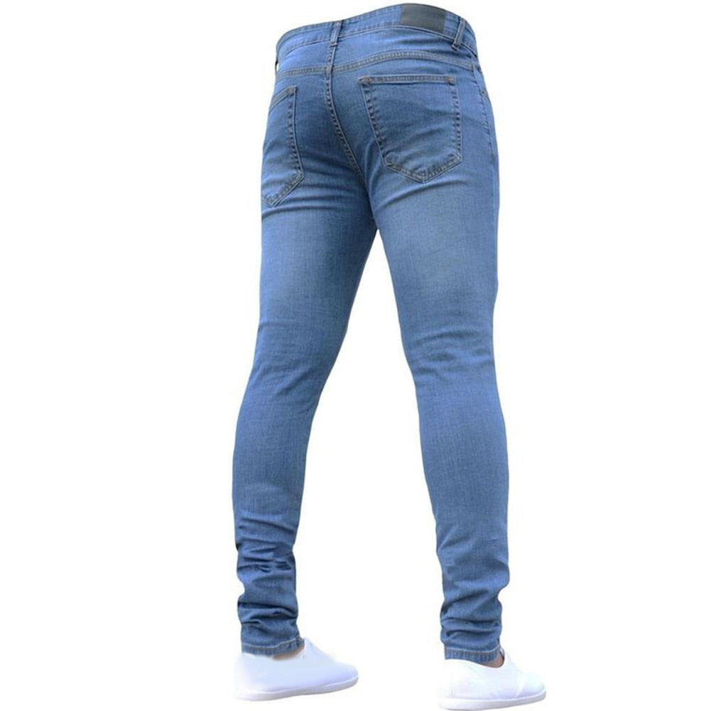 MEN SKINNY JEANS SLIMS FIT DENIM TROUSER (PACK OF 2)