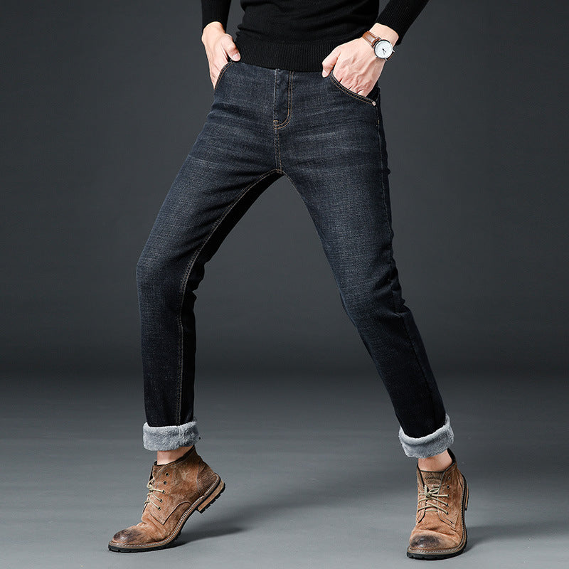 MEN WINTER THICKER WARM JEANS (PACK OF 2)